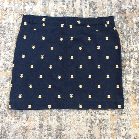 G.H.BASS & CO SKIRT WITH OWLS! EUC! SIZE 12 - Picture 7 of 7